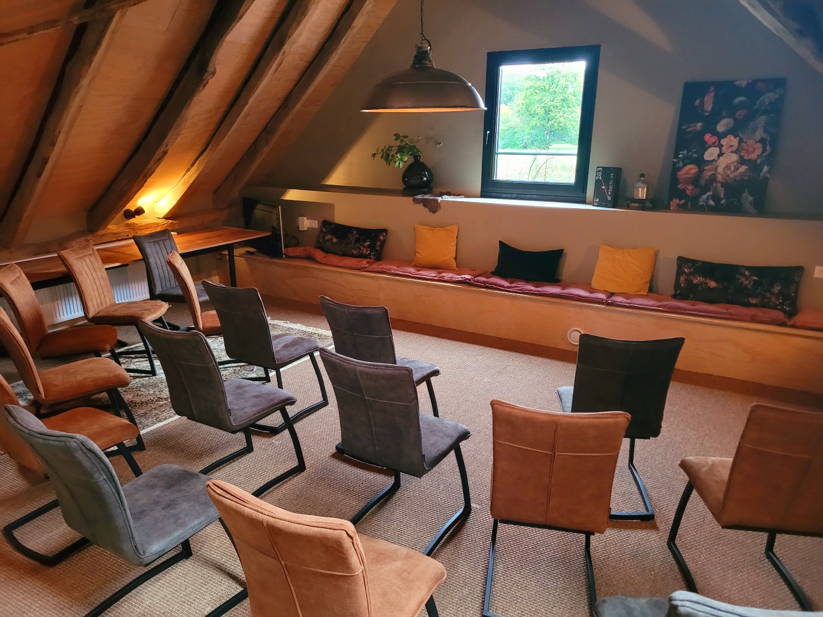 Vergaderen en Atelier bij Erve Punte